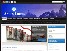 Tablet Screenshot of andeslibres.com